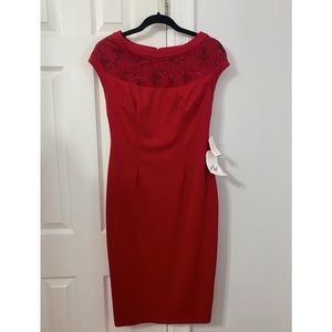 Brand new red formal dress